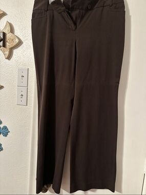 Rafaella Dark Brown Trousers